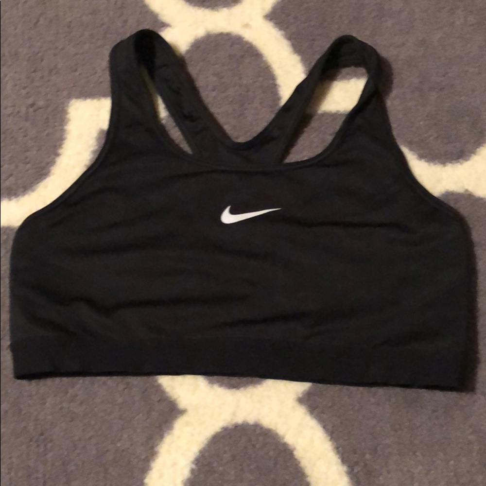 Black Nike Sports Bra Size L